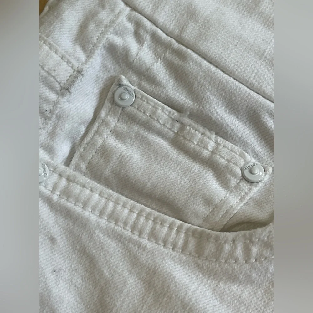 MOTHER The Looker Stayin' Alive High Waisted White Skinny Jeans size27 - Picture 4 of 14